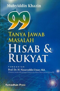 Image of 99 Tanya Jawab Masalah Hisab dan Rukyat